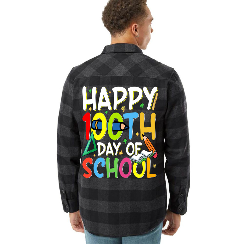 100 Days Of School Stars Tumblr Flannel Shirt | Artistshot