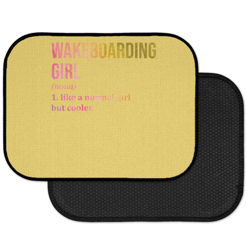 Wakeboarding Tumblr Rear Car Mat | Artistshot