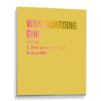 Wakeboarding Tumblr Metal Print Vertical | Artistshot