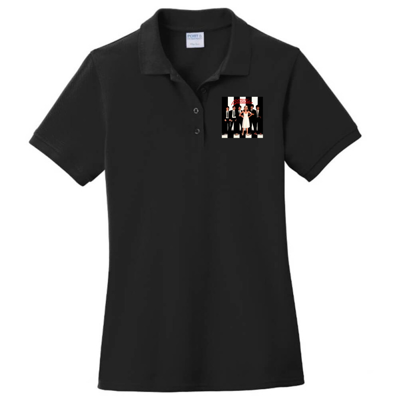 Parallel Lines Ladies Polo Shirt by PenelopeSmith | Artistshot