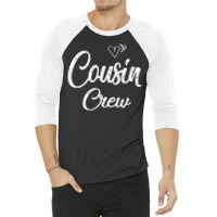 Cousin Crew Retro 3/4 Sleeve Shirt | Artistshot