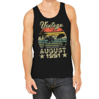 28th Birthday Gift Vintage 28 Years Old August 1991 S Tank Top | Artistshot