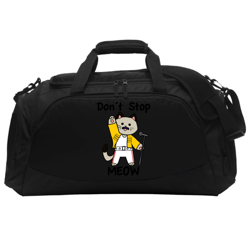 Don´t Stop Meow Active Duffel | Artistshot