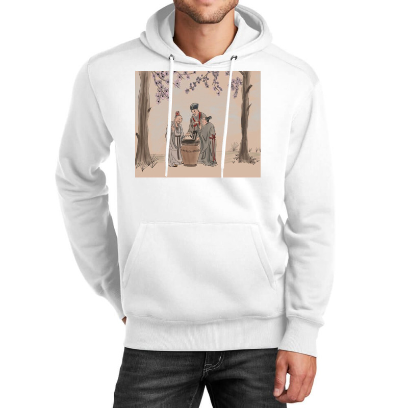 Three Vinegar Tasters Unisex Hoodie by dorisMdamm | Artistshot