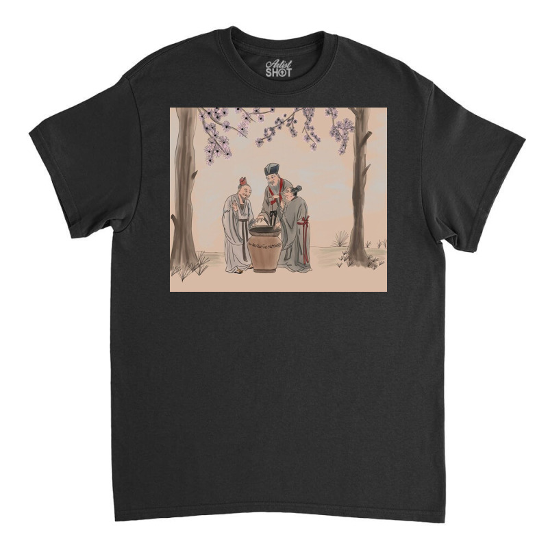 Three Vinegar Tasters Classic T-shirt by dorisMdamm | Artistshot