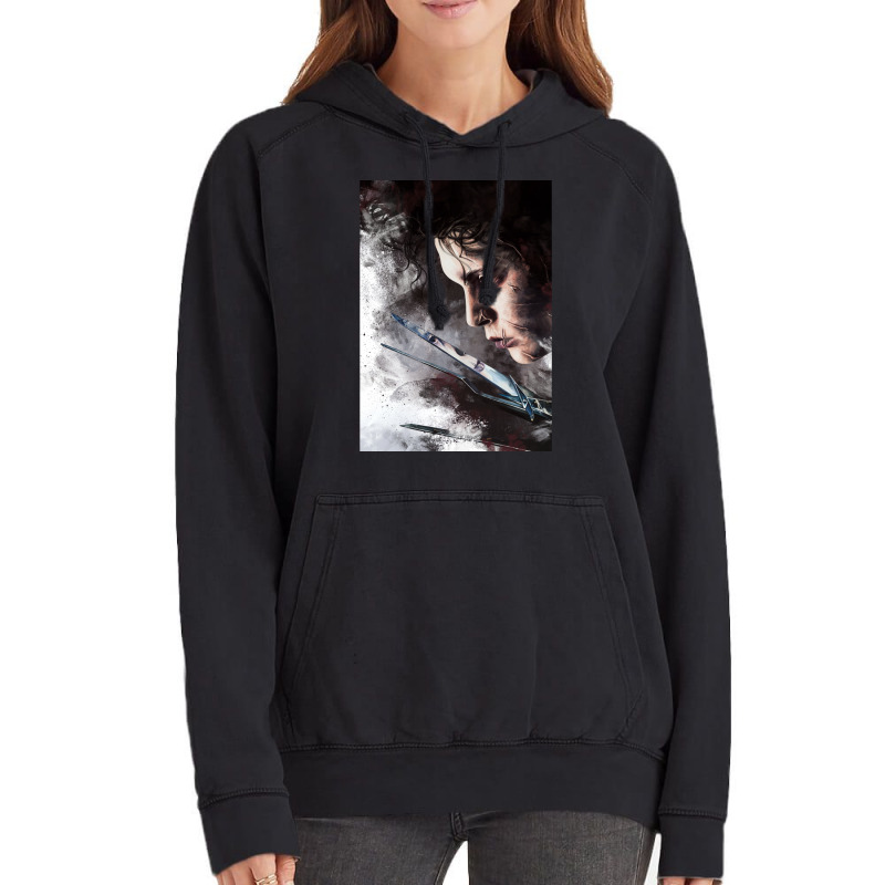 Edward Scissorhands 2 Vintage Hoodie | Artistshot