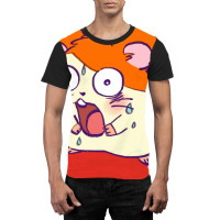 Shocked Hamtaro Meme Girl Graphic T-shirt | Artistshot