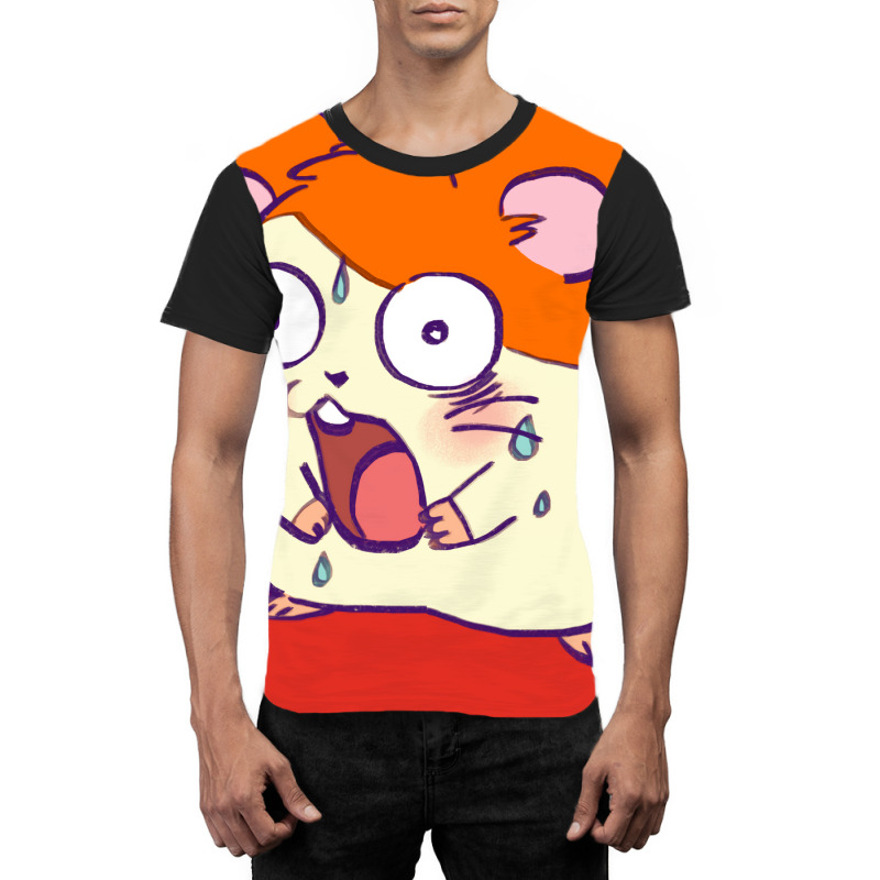 Shocked Hamtaro Meme Girl Graphic T-shirt | Artistshot