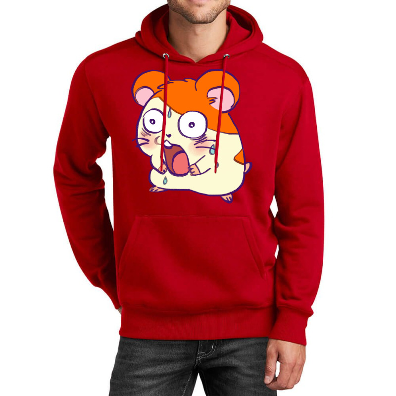 Shocked Hamtaro Meme Girl Unisex Hoodie | Artistshot