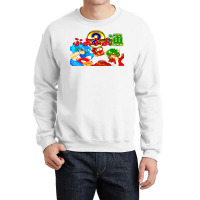 Puyo Puyo Tsu (mega Drive Title Screen) Crewneck Sweatshirt | Artistshot