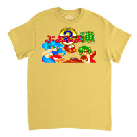 Puyo Puyo Tsu (mega Drive Title Screen) Classic T-shirt | Artistshot