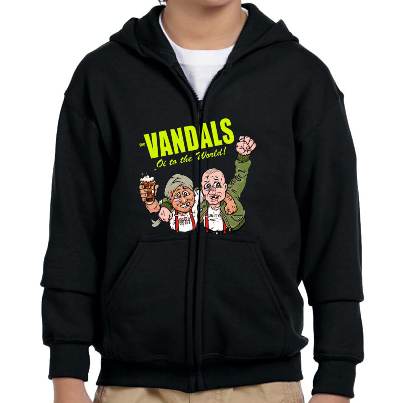 The 'vandals Youth Zipper Hoodie | Artistshot