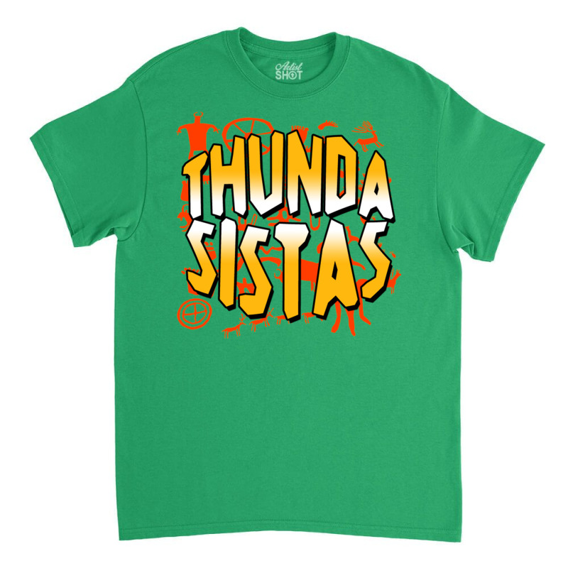 Thunda Sistas   Thunder Sisters From Croods A New Age Classic T-shirt by baouzstuwem | Artistshot