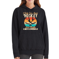 I Only Care About T  Shirt I Only Care About Hockey And Maybe Like 3 P Vintage Hoodie | Artistshot