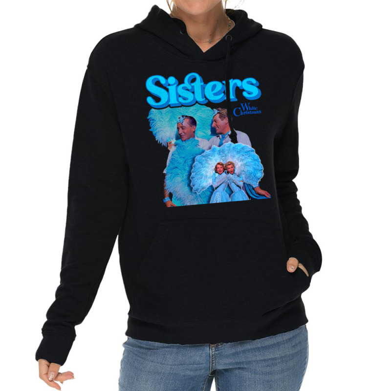 White Christmas Sisters Reprise Hippie Lightweight Hoodie | Artistshot