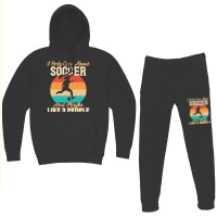 I Only Care About T  Shirt I Only Care About Soccer And Maybe Like 3 P Hoodie & Jogger Set | Artistshot