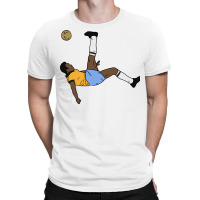 Pele Bicycle Kick Aesthetic T-shirt | Artistshot