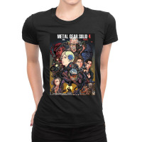 Metal Gear Solid 4 Ladies Fitted T-shirt | Artistshot