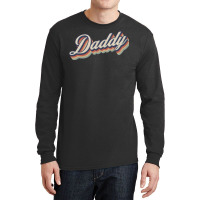 Retro Vintage Daddy Green Long Sleeve Shirts | Artistshot