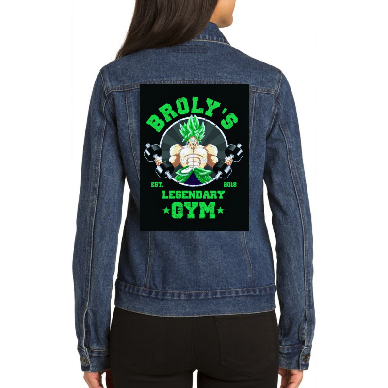 Saiyan Ladies Denim Jacket by Francese | Artistshot