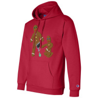 Gingerbread Prosthetics Green Champion Hoodie | Artistshot