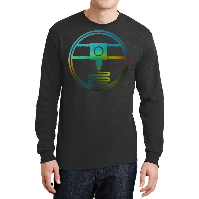 3d Printer For The Maker Quote Cool Long Sleeve Shirts by caplisigoshar | Artistshot