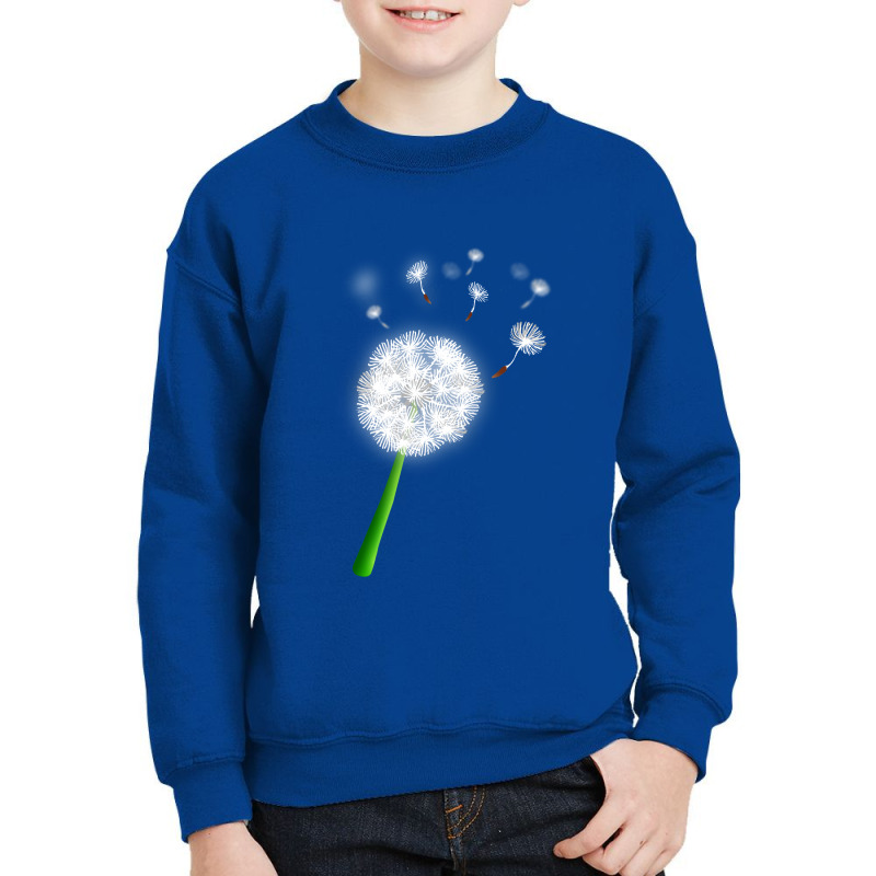 Dandelion Wish Youth Sweatshirt by Miracle Merchandise | Artistshot