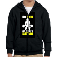 Power Lifting Youth Zipper Hoodie | Artistshot