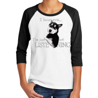 Siberian Husky Dog Shirt   Husky Shirt   Dog Lovers T Shirt Youth 3/4 Sleeve | Artistshot