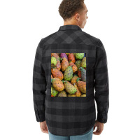 Fruits Cartoon Adorable Fresh Wonderful Banyan Flannel Shirt | Artistshot