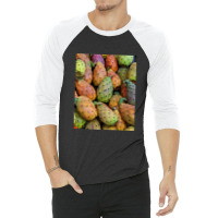 Fruits Cartoon Adorable Fresh Wonderful Banyan 3/4 Sleeve Shirt | Artistshot