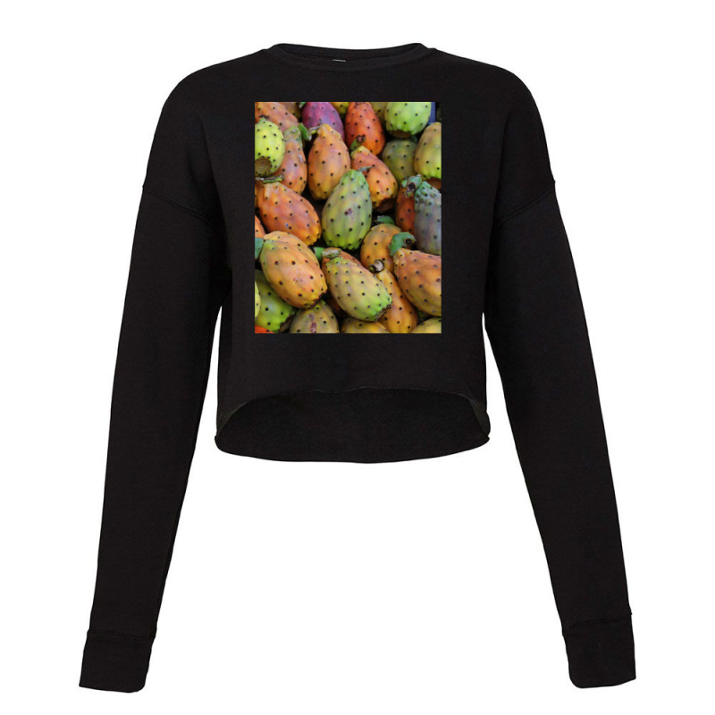 Fruits Cartoon Adorable Fresh Wonderful Banyan Cropped Sweater by MiltonLane | Artistshot