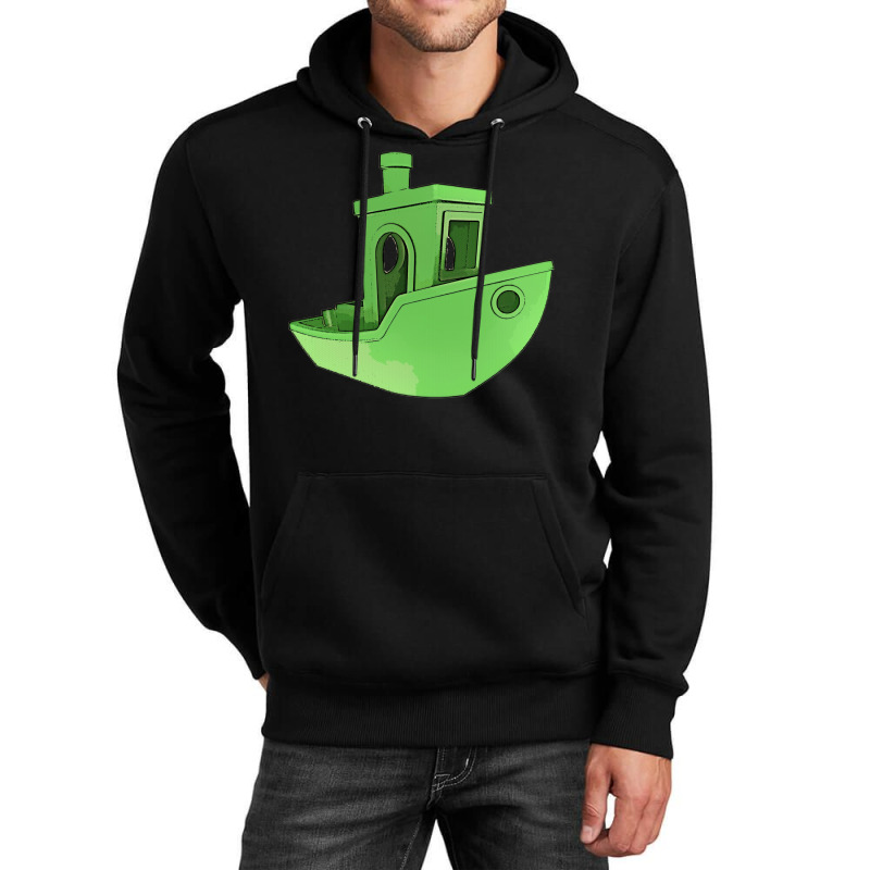 A Benchy 3d Printer For The Maker Girl Unisex Hoodie | Artistshot