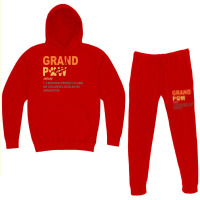 Funny Best Dog Grandpa Ever Grandpaw Apparel Retro Grand Paw Nature Hoodie & Jogger Set | Artistshot