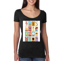 Nacho Daddys Lotera Hipster Women's Triblend Scoop T-shirt | Artistshot