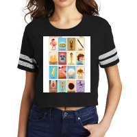 Nacho Daddys Lotera Hipster Scorecard Crop Tee | Artistshot