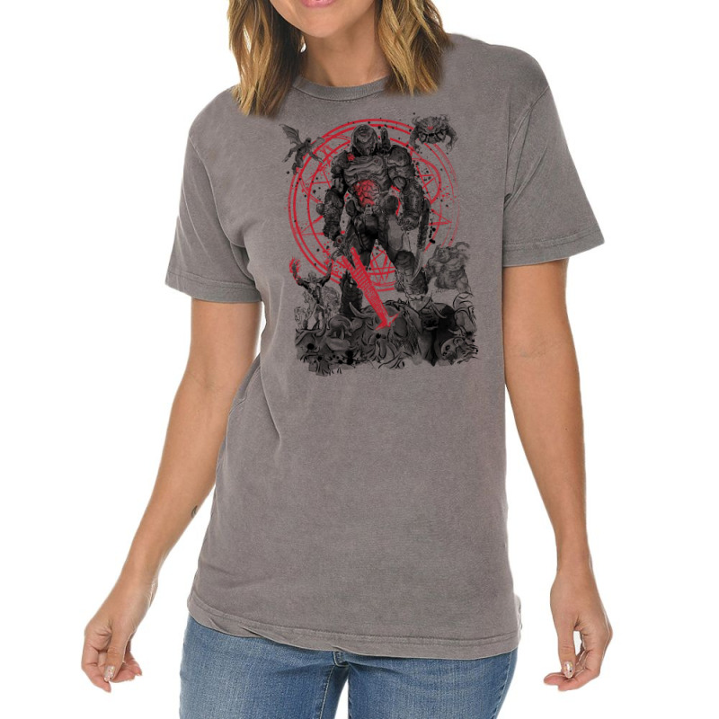 The Hell Walker Girl Vintage T-shirt | Artistshot