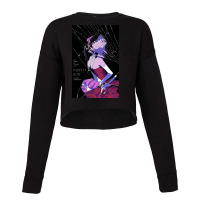 Perfect Blue Poster Cropped Sweater | Artistshot