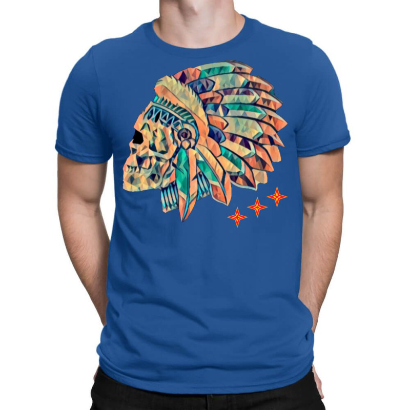 Indian Skull Chief Travel T-Shirt by tindalberkay9 | Artistshot