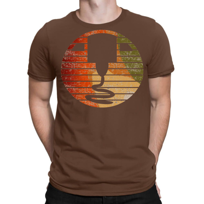 Distressed Vintage 3d Printer Sunset For The Maker Quote Boy Cool T-shirt | Artistshot