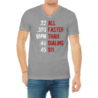 All Faster Than 911 Tumblr V-neck Tee | Artistshot