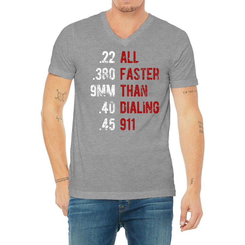 All Faster Than 911 Tumblr V-neck Tee | Artistshot