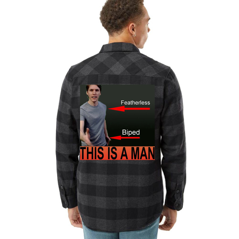 Jerma985 Is A Man Flannel Shirt | Artistshot