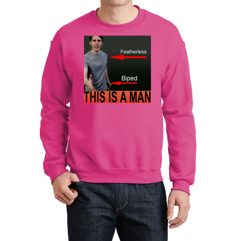 Jerma985 Is A Man Crewneck Sweatshirt | Artistshot