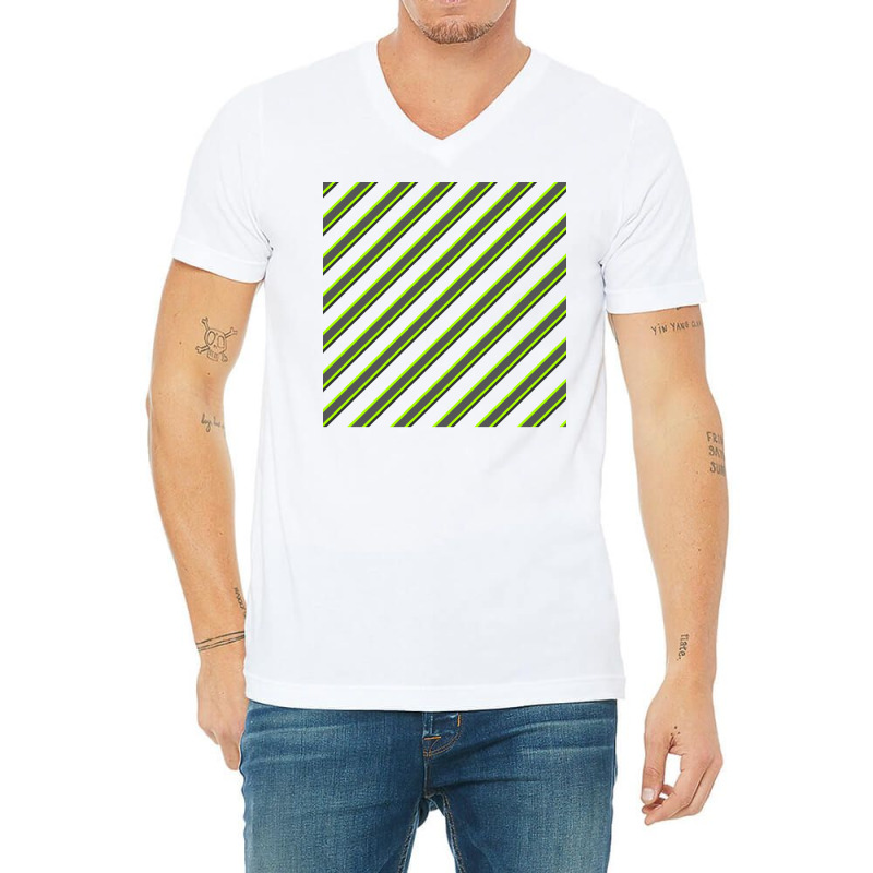 3d Lines Pattern Stars V-Neck Tee by dovohsodinip | Artistshot