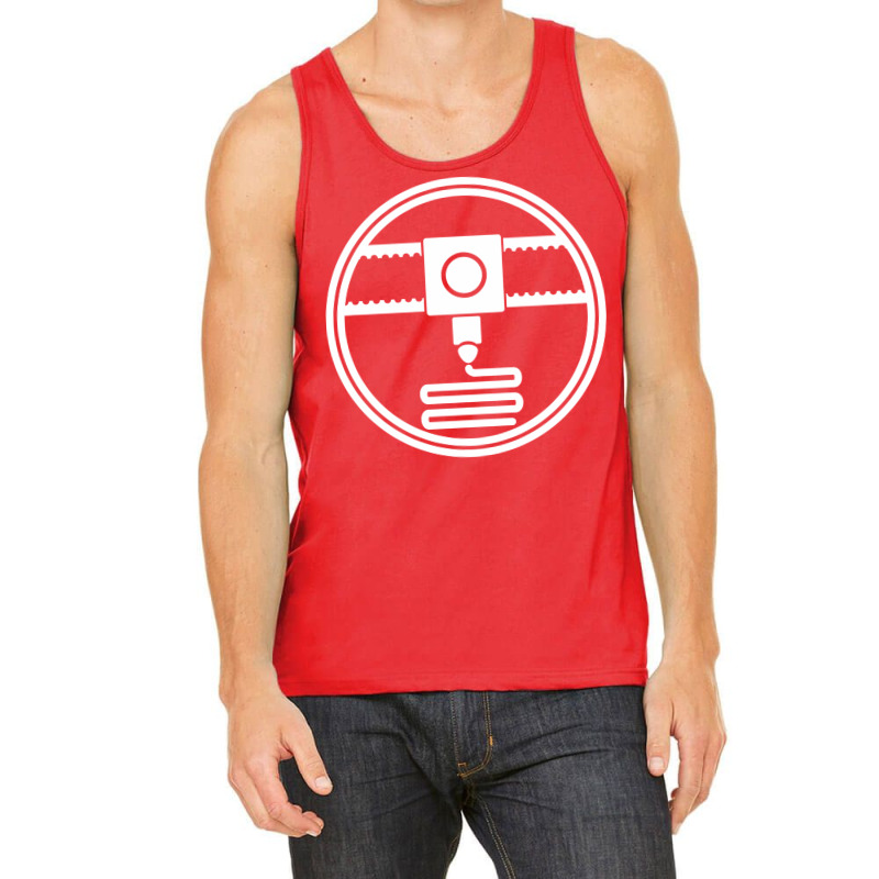 A 3d Printer For The Maker Quote Hipster Tank Top by quningakaara8 | Artistshot