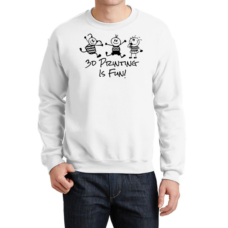 3d Printing Fun Cartoon Travel Crewneck Sweatshirt by samjiemineef | Artistshot