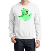 A Benchy 3d Printer For The Maker Stars Crewneck Sweatshirt | Artistshot