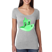 A Benchy 3d Printer For The Maker Stars Women's Triblend Scoop T-shirt | Artistshot