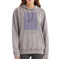 Love Heart In Blue Color Pattern Blue Vintage Hoodie | Artistshot